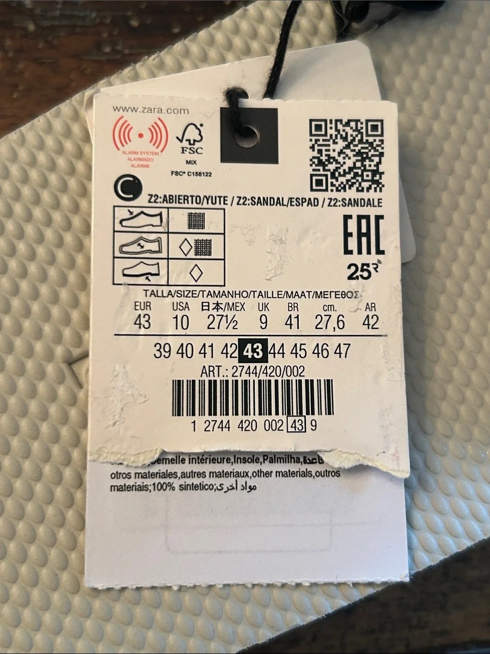Zara brand new